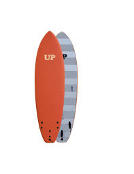 Tabla de Surf UP Way UP 7'0 - Rayas Coloridas para Verano