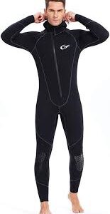 Traje de Neopreno Ultraelástico 3 mm con Cremallera Frontal - Invierno Hombre Talla S