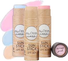 Stick Solar Aloha SPF 50+ - Protección Mineral para Surfistas (3-Pack)