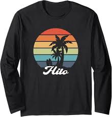 Tabla de Surf Vintage Hilo Hawaii - Palmera Tropical