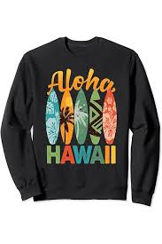 Camiseta Retro Aloha Hawaii Surf