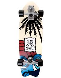 Tabla Surfskate Seething 29" - Perfecta para Surf Urbano