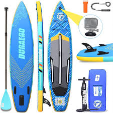 Tabla de Paddle Surf Hinchable DURAERO con Soporte para Cámara