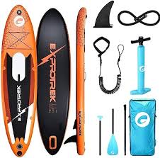 Exprotrek: Tabla de Surf Remo Unisex Naranja