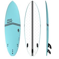 Tabla de Surf EPS Feel 6' con 3 Derivas