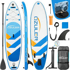 OZULER Tabla Inflable de Surf y Remo