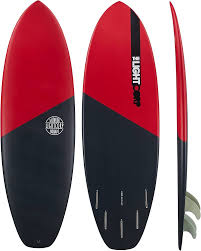 Tabla de Surf Hybrid Light Black/Red de Epoxy - Unisex