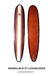 Longboard HONU 9'6 - Acabado de Madera